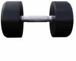 Gorilla Sports Egykezes súlyzó 20 kg fekete/fehér (100532-00049-0025) - gorillasports