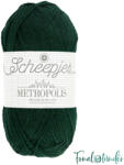 Scheepjes Metropolis 016 Karachi - sötétzöld gyapjú fonal