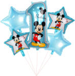 QBC Co. Ltd Első születésnap Mickey egér fólia lufi szett - 81 cm