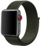 MYBANDZ Flexibil stofă curea de ceas Apple Watch 42-44mm khaki (APW422801)