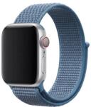 MYBANDZ Flexibil stofă curea de ceas Apple Watch 42-44mm albastru (APW422796)