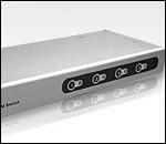 ATEN KVM превключвател, 4x 1, PS2 (ATEN CS74E)