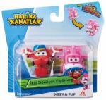 Super Wings Átalakuló Dizzy és Flip figurák (720030D) (720030D)