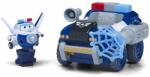 Super Wings Paul figura rendőrségi elfogó járművel (730841) (730841)