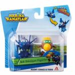 Super Wings Transform 2db-os Agent Chace & Todd (720030B) (720030B)