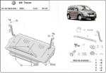 Scut Protection VW Touran, 2003-2015 - Acél Motorvédő lemez