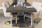  BLACKBONE bővíthető étkezőasztal - 195-265cm - arany (RIC-7410)