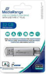 MediaRange Combo Flash Drive 32GB USB 3.0 (MR936) Memory stick
