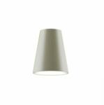 Rendl light studio CONNY 25/30 asztali lámpabúra Monaco galamb szürke/ezüst PVC max. 23W
