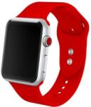 MYBANDZ silicon curea de ceas Apple Watch 38-40mm roșu (APW381643)