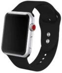 MYBANDZ silicon curea de ceas Apple Watch 38-40mm negru (APW381330)
