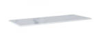 Arezzo Design Calacatta matt fehér márvány mosdópult 140(70+70)x49, 4 cm AR-167806 (AR-167806)