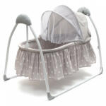 NEW BABY Gyerek bölcső New Baby Swingy időzítővel és dallamokkal