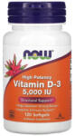 NOW Vitamina D3, 5000 IU, Now Foods, 120 softgels