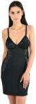 MEDIOLANO Дамска черна нощница Butterfly 19055EH-62389-BLACK - Черен, размер M