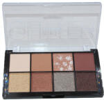 Meis Cosmetics Trusa machiaj paleta farduri de ochi, Meis, Glitter Desert, 02, 8 culori