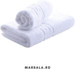 Plush Set Prosoape Baie si Fata 2 bucati alb, 500gr m2 , 100% bumbac (set2bf500galb) Prosop