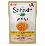 Schesir Schesir Cat Soup 6 x 85 g - Somon roz sălbatic & morcovi