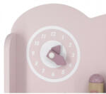 Viga Toys Bucatarie roz din lemn cu accesorii, PolarB, Viga (44046) - roua