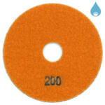 CRIANO Paduri / dischete diamantate pt. slefuire umeda #200 Ø100mm - DXDY. WETPAD. 100.0200 (DXDY.WETPAD.100.0200) - albertool