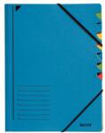 Leitz Mapa carton A4 cu elastic si 7 separatoare albastru Leitz Fashion (ESS39070035)