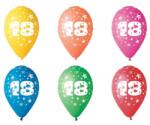  Léggömb 26cm-es 5db/csomag 18-as (11-PRINT18)