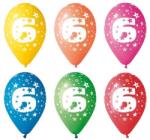  Léggömb 26cm-es 5db/csomag 6-os (11-PRINT6)