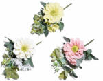Decorer Set 3 flori artificiale Margarete 20 cm (A54.42.17) - decorer