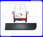 RENAULT MASTER 3 2019.09-2024.02 Ajtódíszléc jobb hátsó "szárnyasajtó" fekete RN9541457