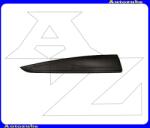 RENAULT CLIO 4 2016.09-2019.09 Ajtódíszléc jobb hátsó, fekete RN3291455