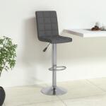 vidaXL Scaun de bar, gri închis, material textil (335708)