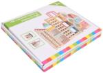 vidaXL Set bloc de construit din lemn, 150 de bucăți, lemn masiv pin (93271)