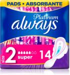 Always Platinum Super Size 2 absorbante 14 buc - notino