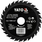 TOYA Диск за циркуляр yato, Ф 125 х 22.5 мм (59161)