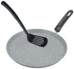 BOHMANN Tigaie pentru clatite Bohmann, 28 cm, interior marmorat, paleta inclusa (BH7101028MRB)