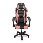 Warrior Chairs gamer szék, forgószék fekete-rózsaszín (GAMER-BASIC-1-BLACK-PINK)