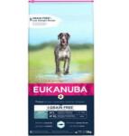 EUKANUBA Dog Grain Free Adult Large Ocean Fish 12 kg