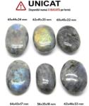 Palm Stone Labradorit Natural - 56-65 x 35-46 x 17-25 mm - (XXL) - 1 Buc