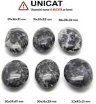 Palm Stone Merlinit Mistic - Indigo Gabbro Natural - 50-59 x 35-42 x 19-22 mm - (XXL) - 1 Buc