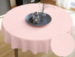 Goldea față de masă teflonată - roz tigrat - rotundă Ø 100 cm Fata de masa