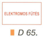  Elektromos fütés D65 (D65)