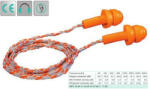 Uvex whisper, narancs színű, többször használatos, lamellás füldugó (SNR 23 dB) (2111201)