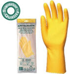 Euro Protection 5030, Háztartási gumikesztyű, vegyszerálló, sárga, 0, 5 mm, 30cm 5027-30-as (5030)