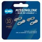 KMC Missing Link lánc patentszem, 10s, 2 pár