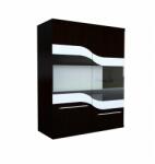 Spectral Mobila Vitrina suspendata Sigma 2 usi wenge Vitrina