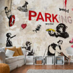 Artgeist Fotótapéta - [Banksy] Graffiti Collage 200x140