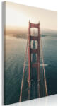 Artgeist Kép - Golden Gate Bridge (1 Part) Vertical 40x60
