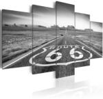 Artgeist Kép - Route 66 - black and white 200x100