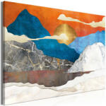Artgeist Kép - Mountain Idyll (1 Part) Wide 90x60