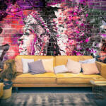 Artgeist Fotótapéta - Pink Warrior 100x70